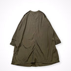HARE / ノーカラーナイロンロングコート HA020078AD SIZE:S