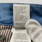 BRUNELLO CUCINELLI ブルネロ クチネリ / エンブレム刺繍 デニムパンツ LEISURE FIT  MADE IN ITALY 参考定価：130,000程度 SIZE:48(M程度)