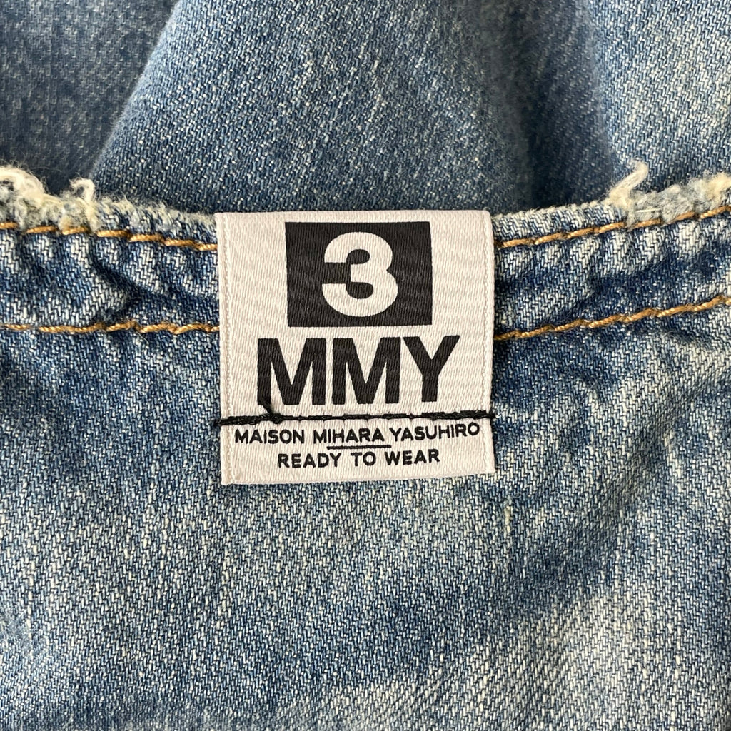 Maison MIHARA YASUHIRO / 再構築ドレープデニムスカート SIZE:36