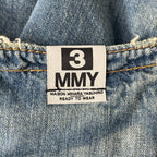 Maison MIHARA YASUHIRO / 再構築ドレープデニムスカート SIZE:36