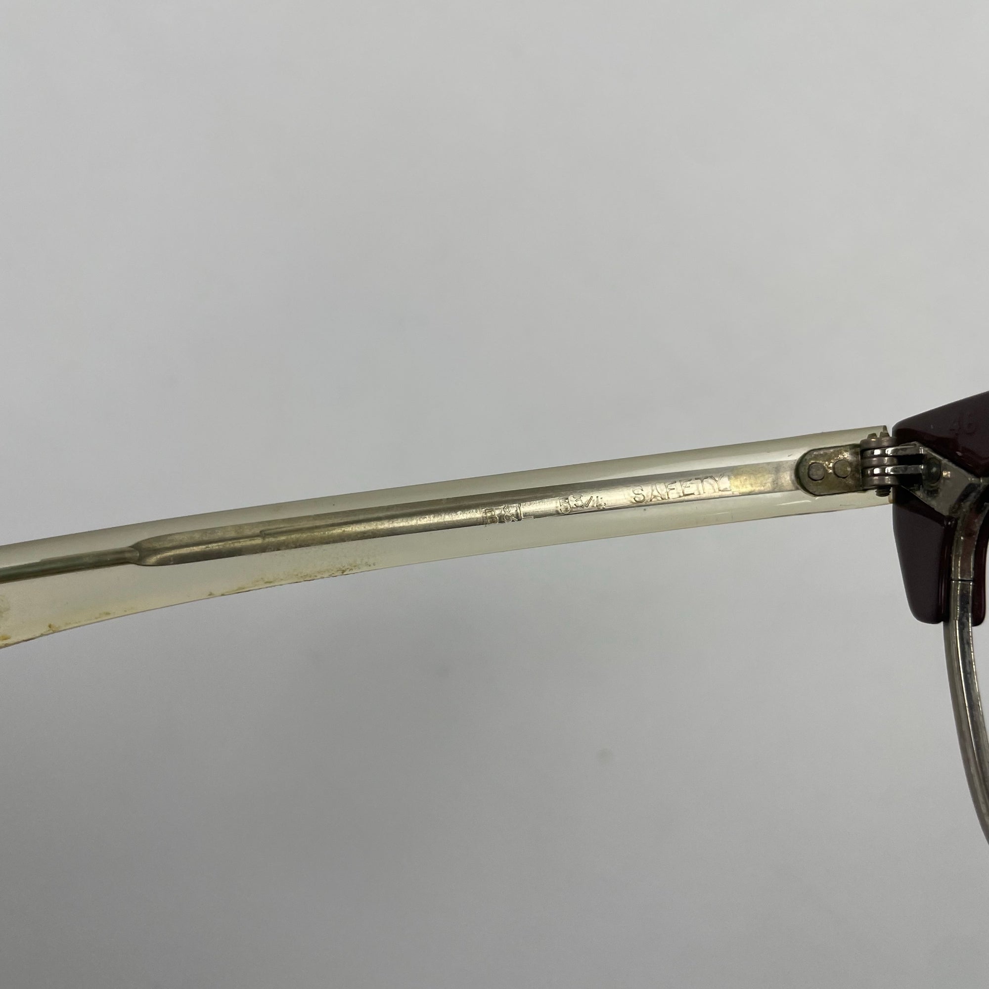 Bausch & Lomb ボシュロム / 5-60sセーフティクロスアイブロウ ブラウン レンズ無し SIZE：46