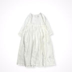 POOL by IDEE / リネンギャザーワンピース 未使用品 参考定価：12,000+tax SIZE：FREE