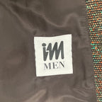 IM MEN ISSEY MIYAKE / MELANGE TWEEDハイネックコート LA23FA121 参考定価：150,000程度 SIZE:3