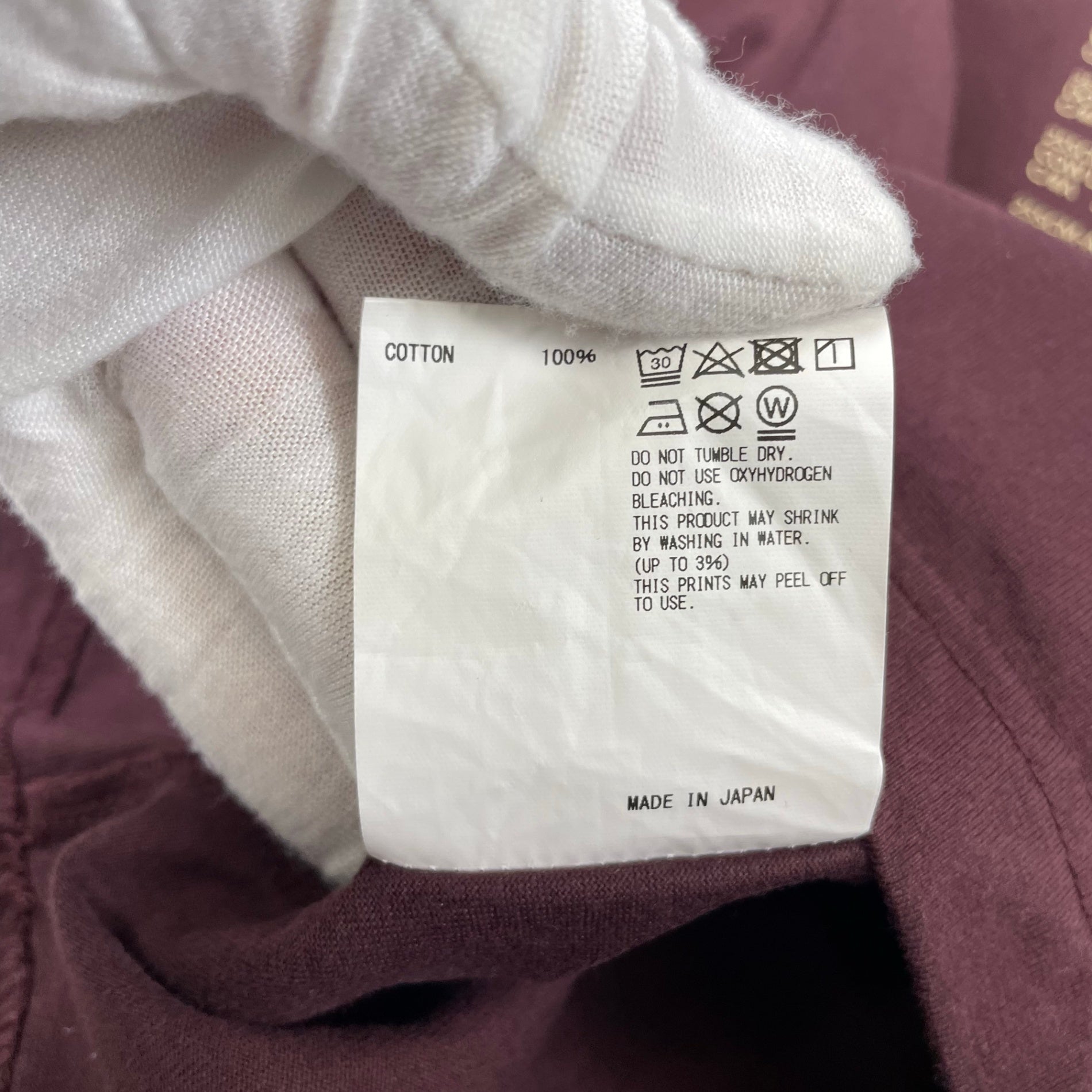 kolor / 25SS GrayTopsプリントTシャツ 参考定価：16,000+tax SIZE:1