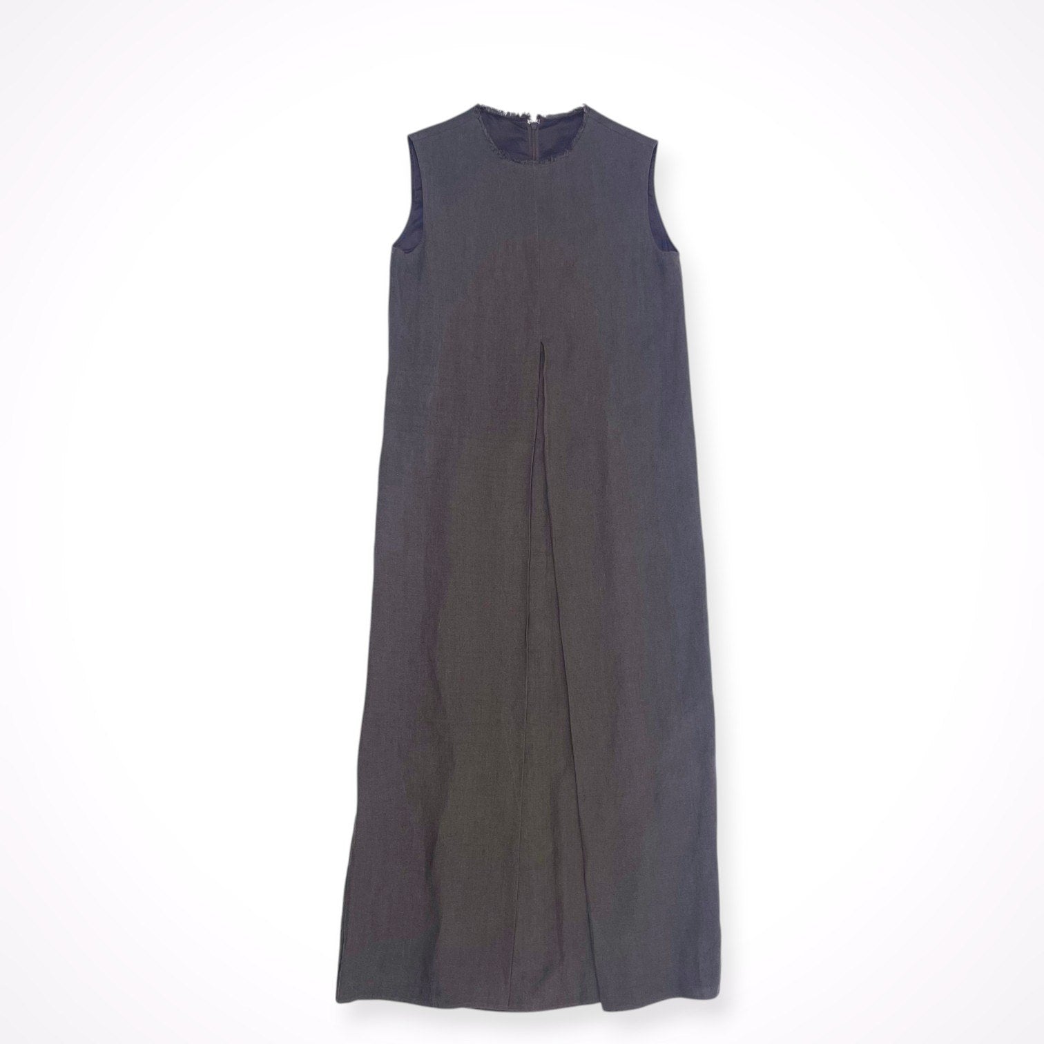 Whim Gazette / リネンノースリーブワンピース 参考定価：38,000+tax SIZE:FREE