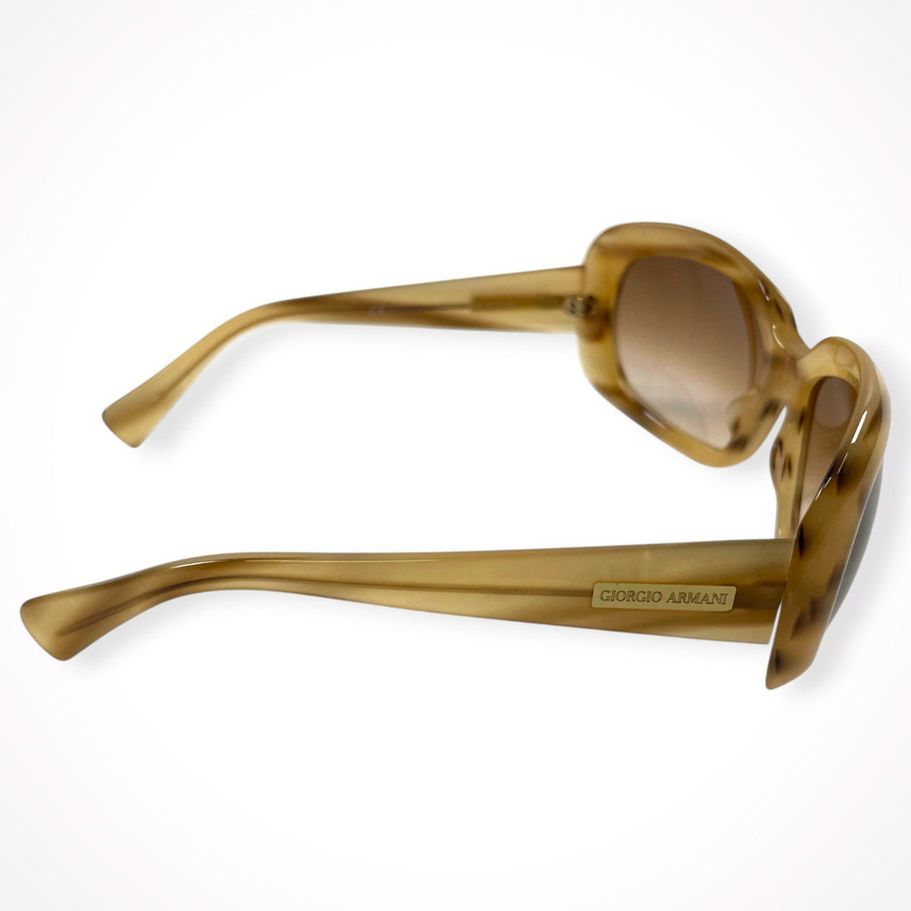 GIORGIO ARMANI / ビッグフレーム アセテートサングラス 参考定価：60,000程度 SIZE:59□17 125