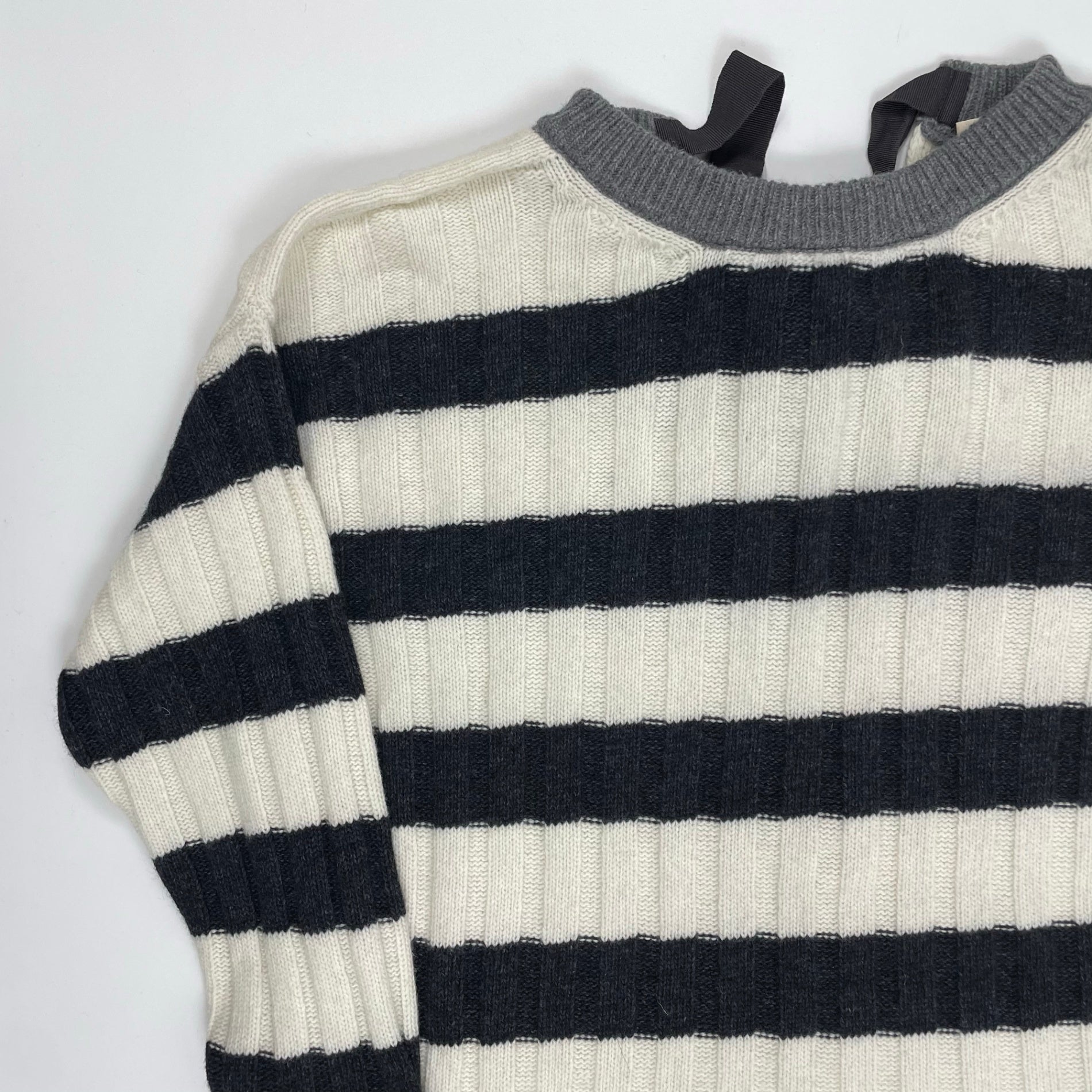 SEMI COUTURE セミクチュール / ボーダーニットワンピース 参考定価：50,000程度 SIZE:S