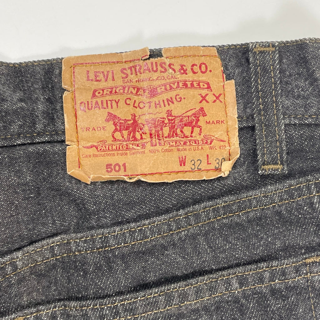 Levi's リーバイス / 先染めUSA製501 デニムパンツボタン裏652 SIZE:W32