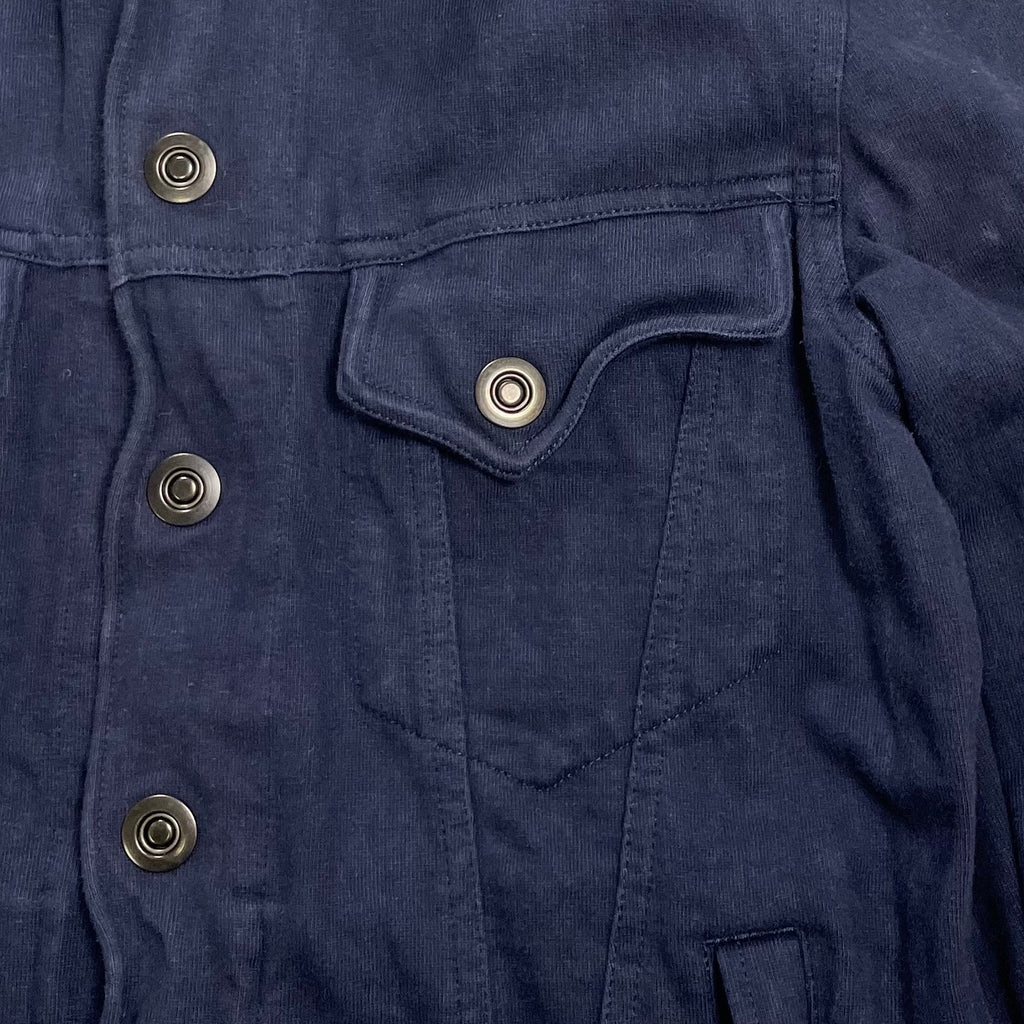 EMPORIO ARMANI エンポリオ アルマーニ / スウェットワイヤージャケット Y2K ネイビー SIZE:46