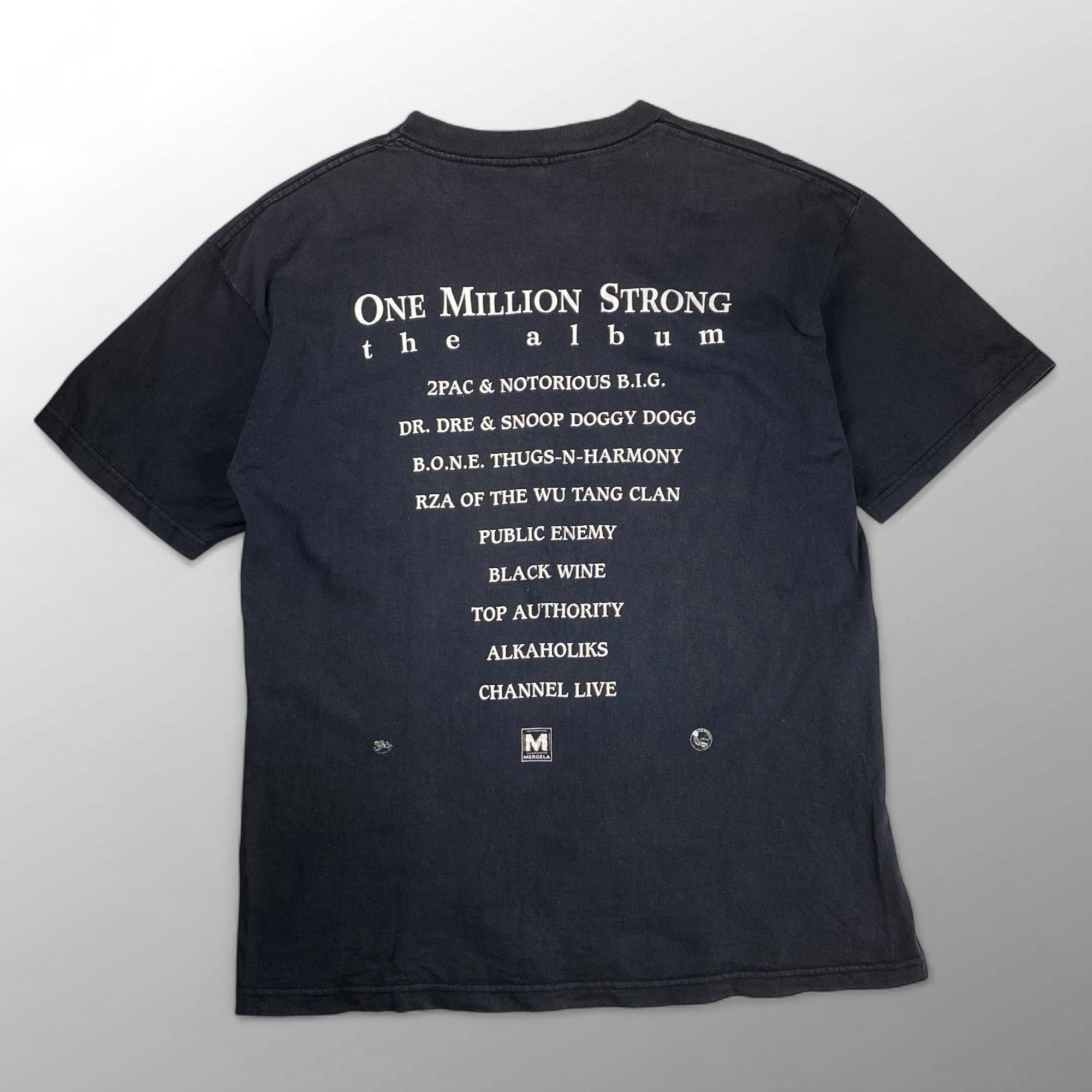 VINTAGE ヴィンテージ / 95年 「Million Man March」 AD TEE  ブラックカルチャー HIPHOP SIZE:XL