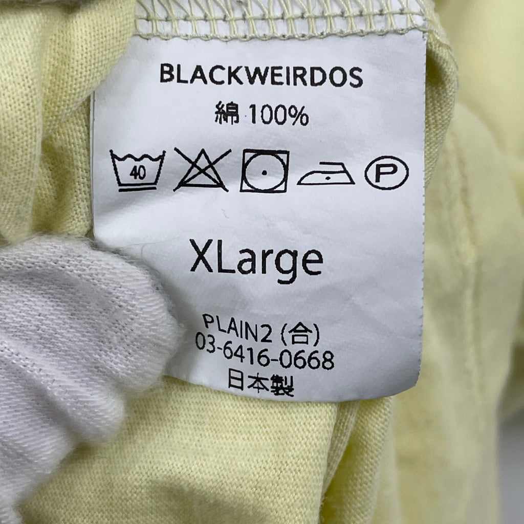BLACKWEIRDOS / グラフィックTシャツ 参考定価：18,000程度 SIZE:XL