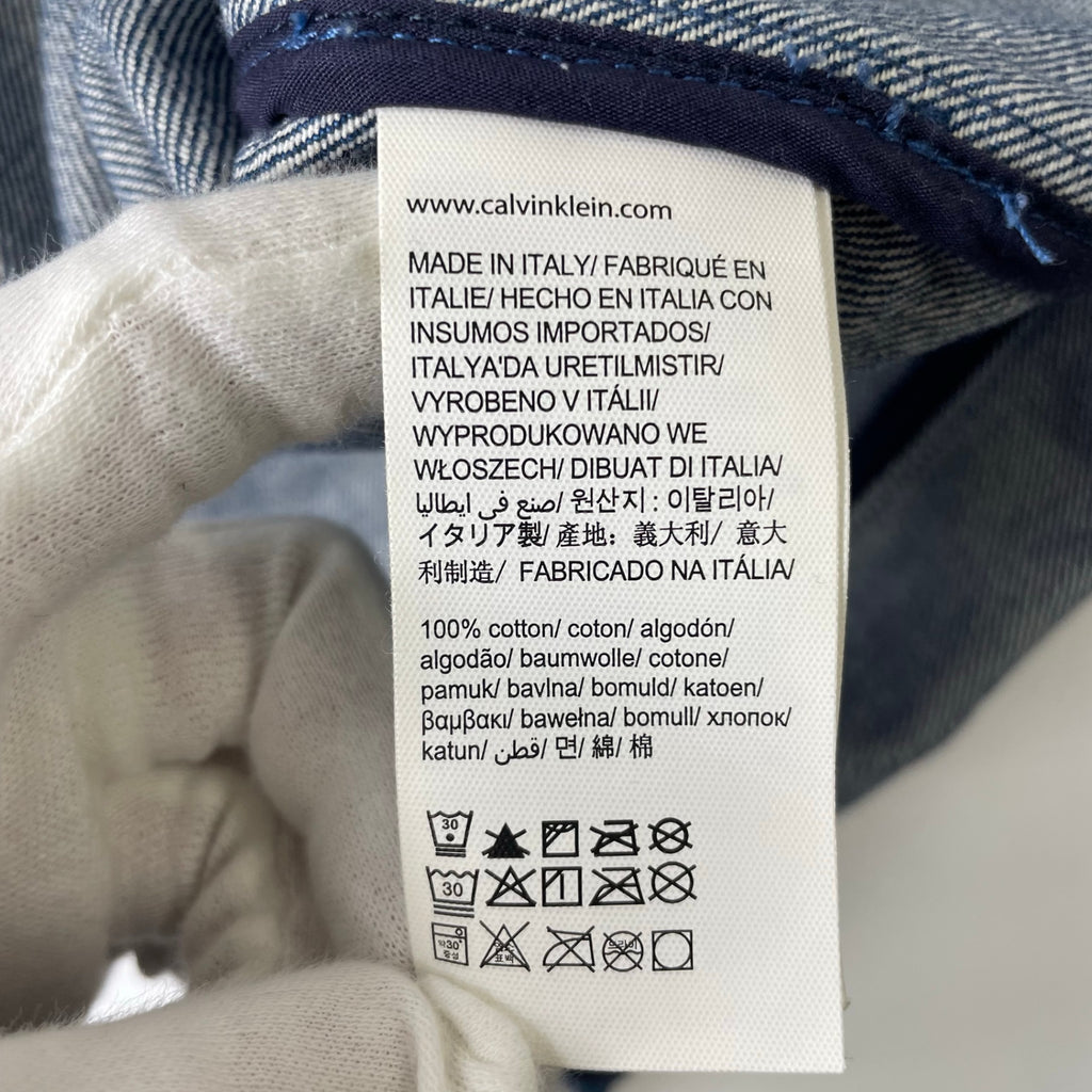 ck Calvin Klein Jeans / フーデッドデニムコート 参考定価：58,000程度 SIZE:L