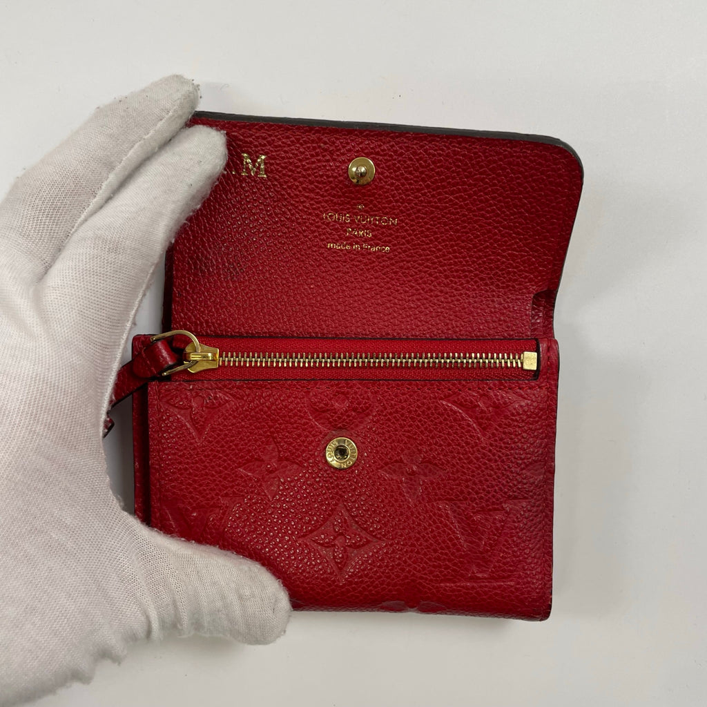 LOUIS VUITTON / ポンヌフ コンパクト スリーズ 購入レシート付 M62185 IN4186