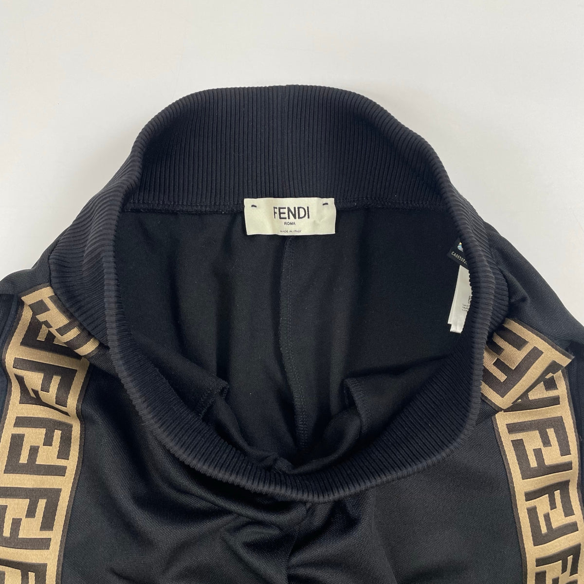 FENDI / ズッカ柄サイドロゴトラックパンツ 参考定価：120,000程度 SIZE:38