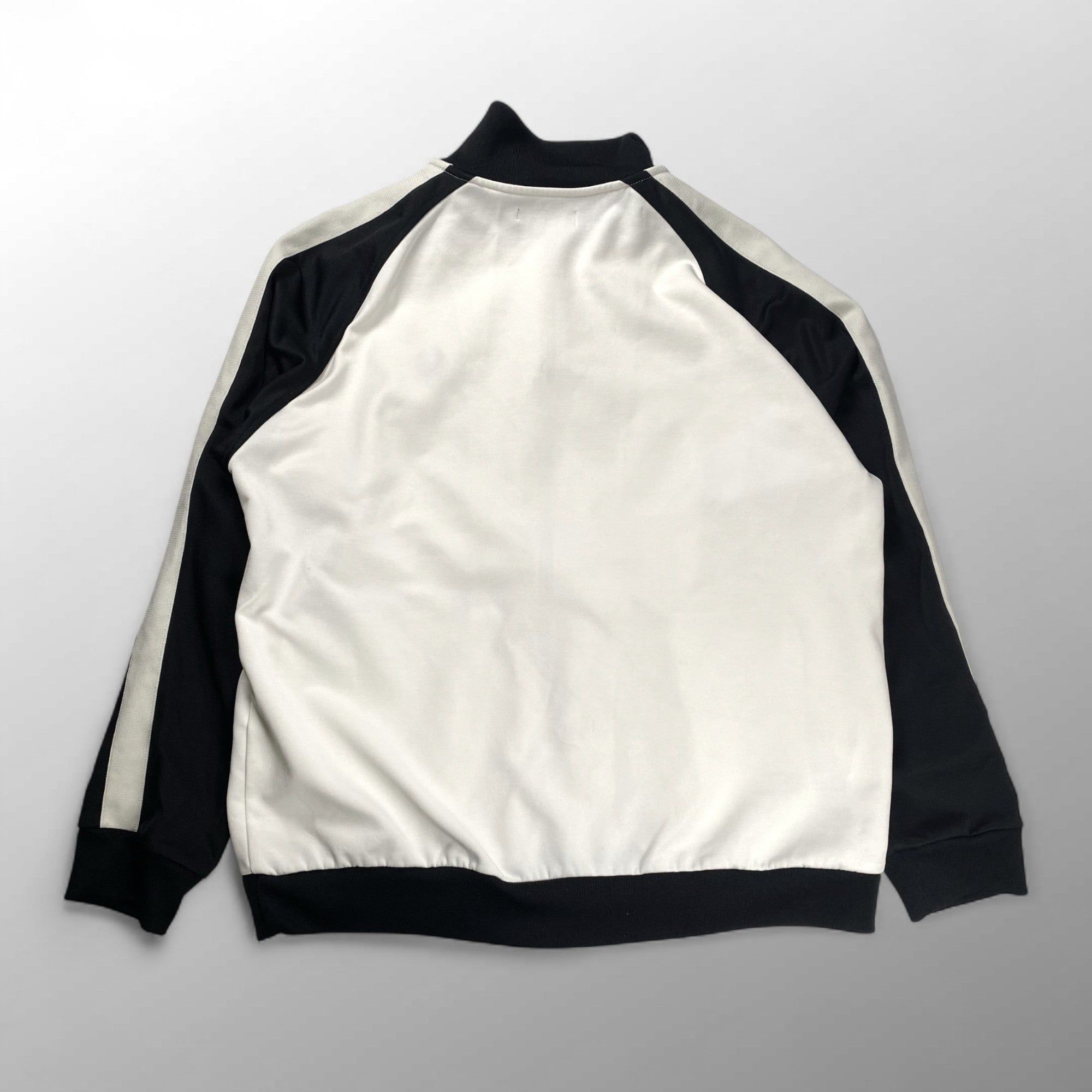 FRED PERRY × BEAMS フレッドペリー ビームス / 別注 トラックジャケット ジャージ ホワイト×ブラック SIZE:XL