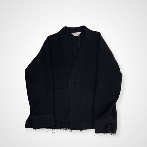 ANCELLM アンセルム / W/S COLLARLESS JACKET シルクMIX 参考定価：39,000+tax SIZE：2