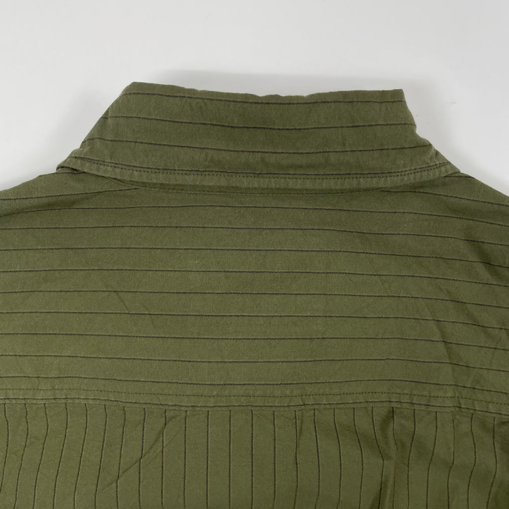 MHL. / コットンストライプシャツ 23年 参考定価：25,000程度 SIZE:S
