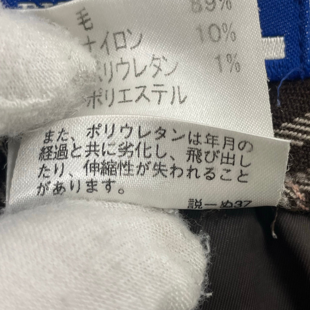 BURBERRY BLUE LABEL / チェックスラックス 参考定価：32,000程度 SIZE:38