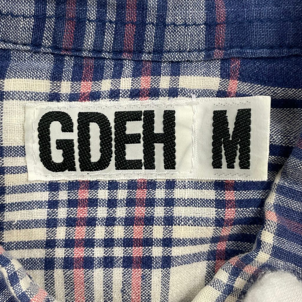 GOODENOUGH / 90s 背面刺繍ロゴ チェックシャツ SIZE:M