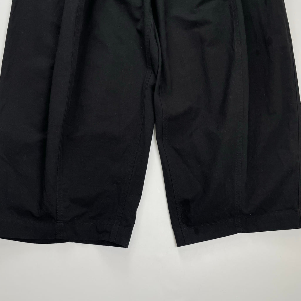 Curensology カレンソロジー / コットンリネンドロストパンツ ブラック 極美品 参考定価：22,000+tax SIZE:FREE