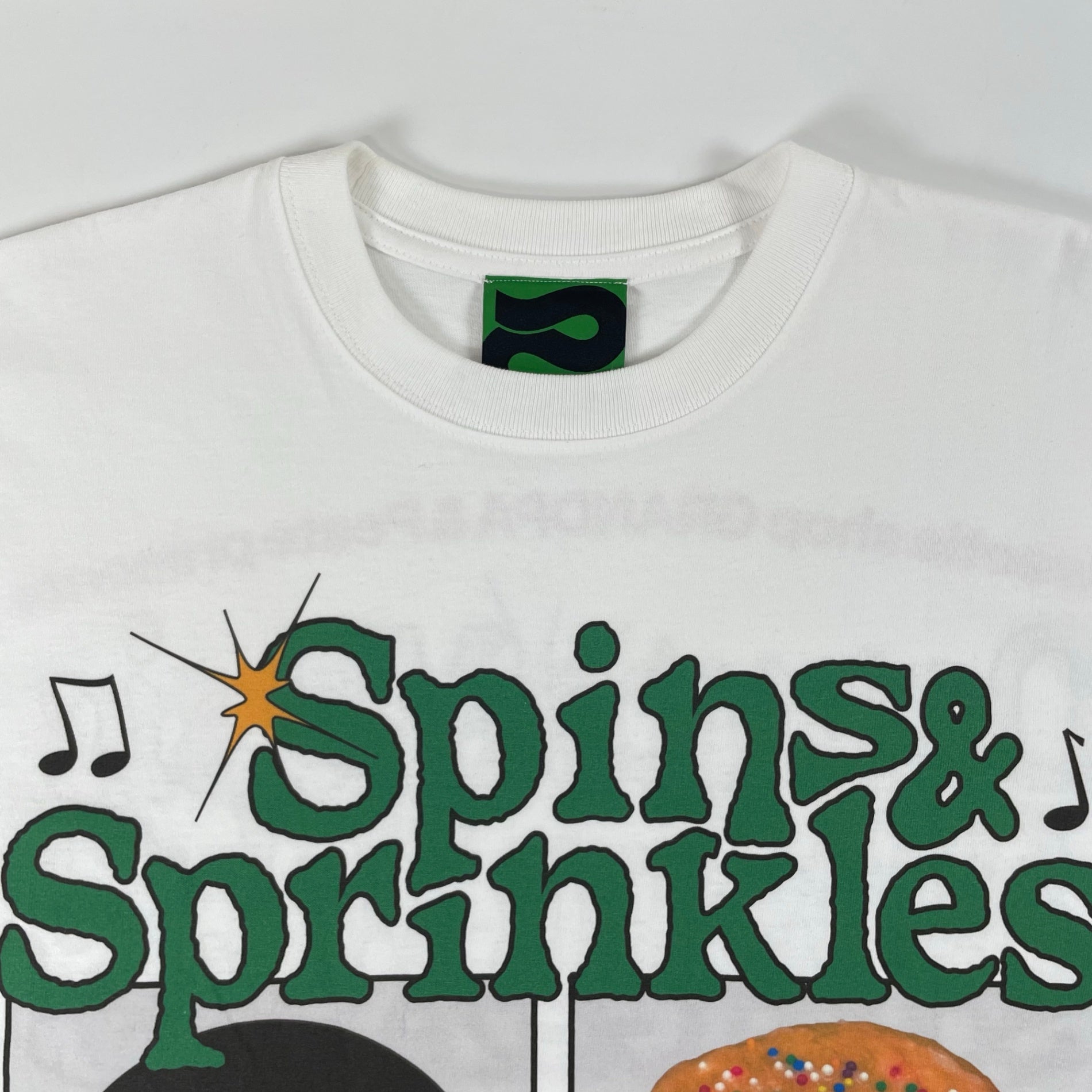 sweetie shop GRANDPA × Peate / Donuts Music Session Vol.1 TEE SIZE：L程度