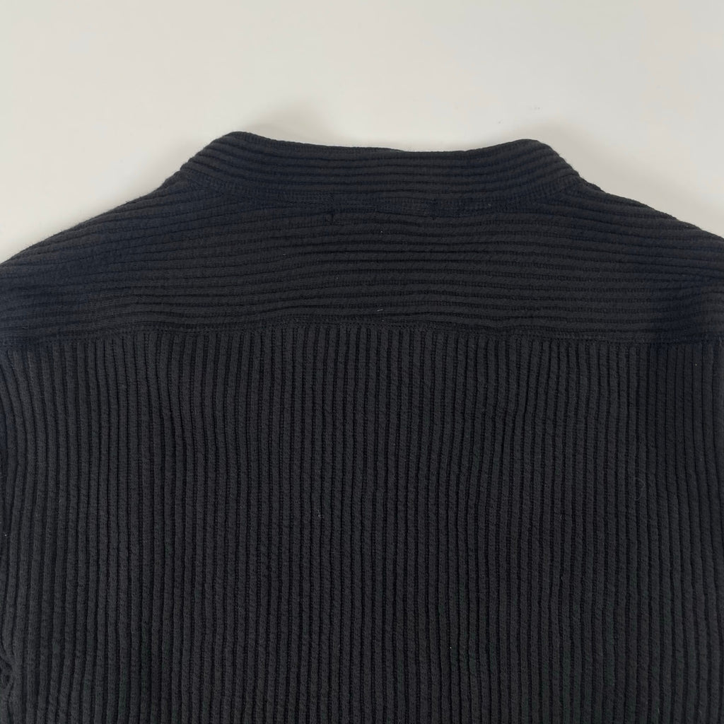 bajra / ヘンリーネックリブニット 参考定価：28,000程度 SIZE：FREE