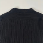bajra / ヘンリーネックリブニット 参考定価：28,000程度 SIZE：FREE