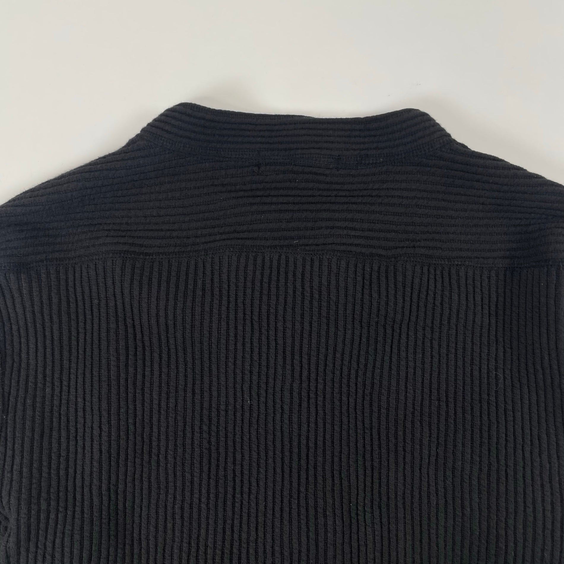 bajra / ヘンリーネックリブニット 参考定価：28,000程度 SIZE：FREE