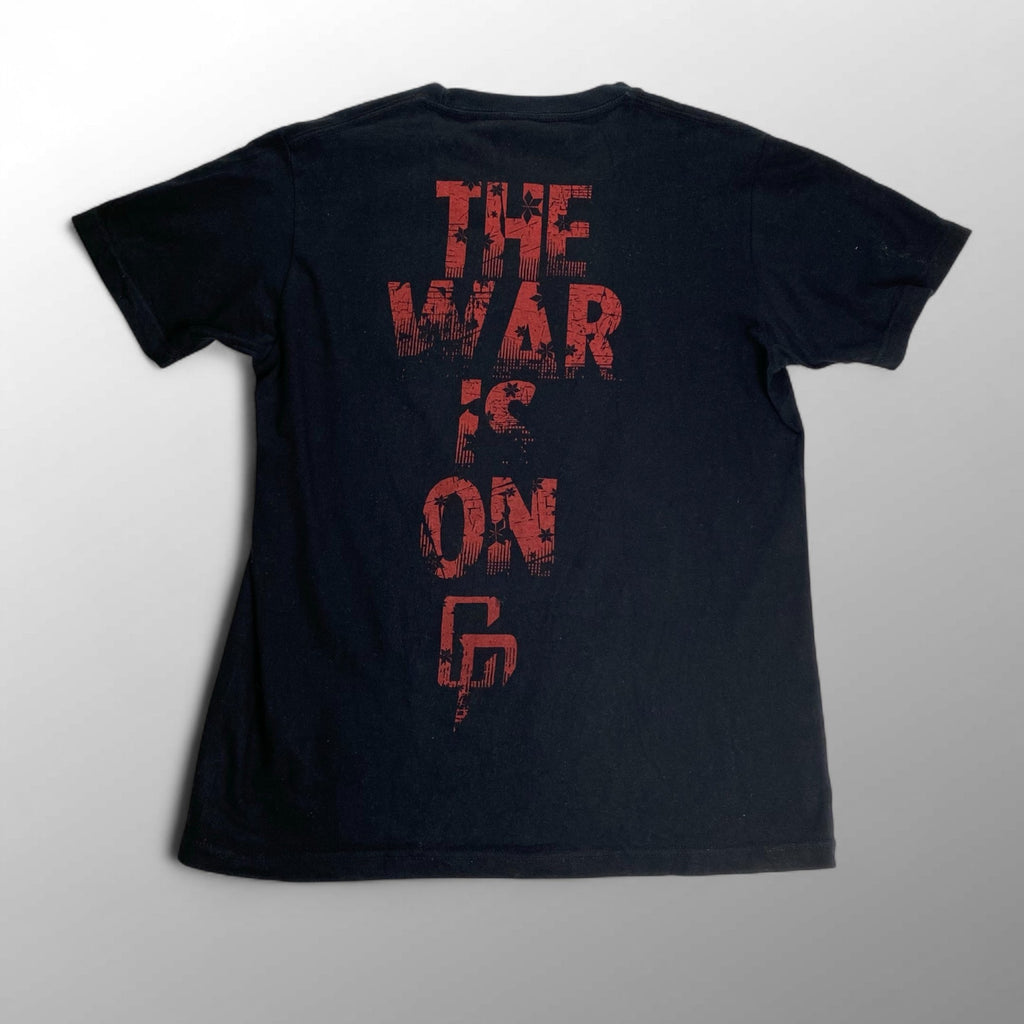 coldrain コールドレイン / WAR TIGER TEE 「THE WAR IS ON」 バンド Tシャツ 2014年 クリスマス限定 SIZE:L