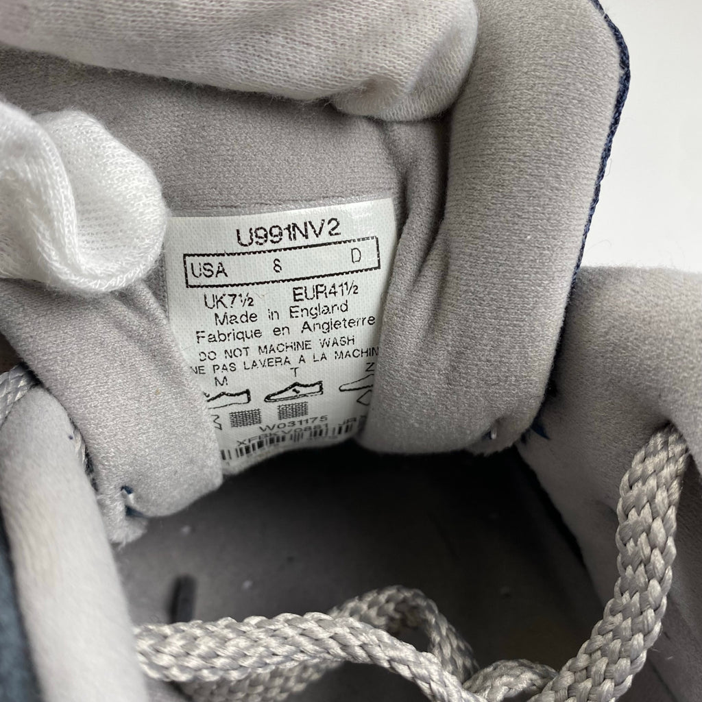 new balance ニューバランス / U991NV2 スニーカー イングランド製 V2 参考定価：34,000+tax SIZE:US8（26cm程度）