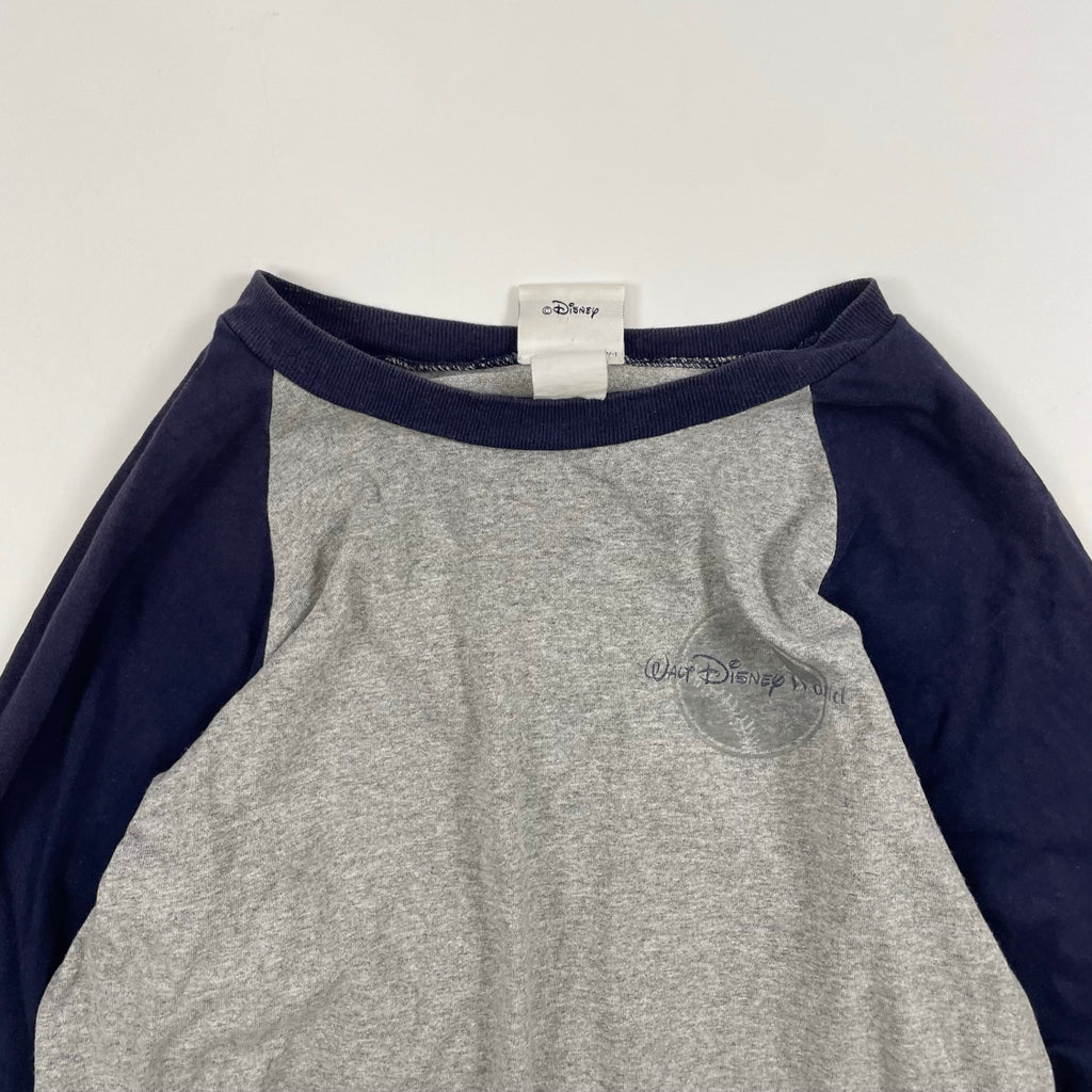 Walt Disney / ヴィンテージ ベースボールラグランTシャツ MLB SIZE:M程度