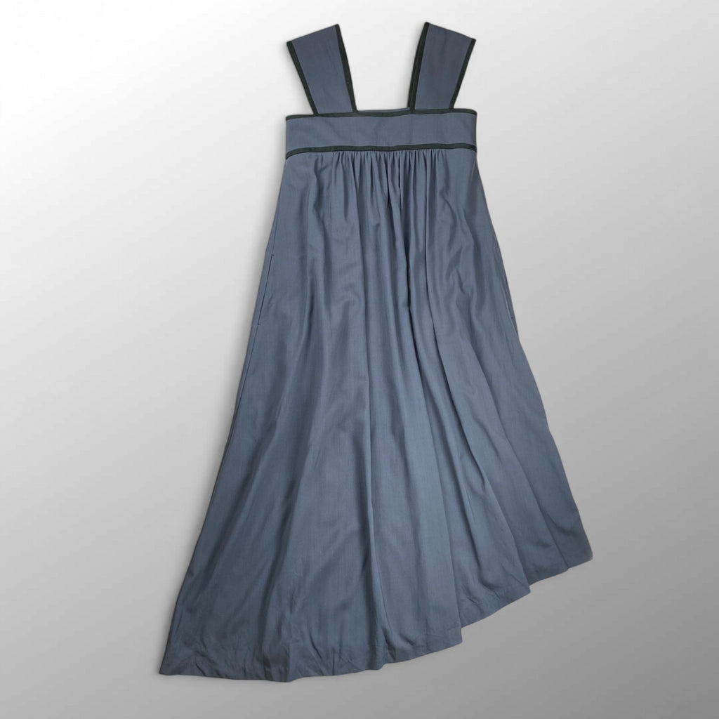 【美品】 TOMORROWLAND .B トュモローランド ビー / ハイツイストウール ロングワンピース 参考定価：90,000+tax SIZE:34（S程度）