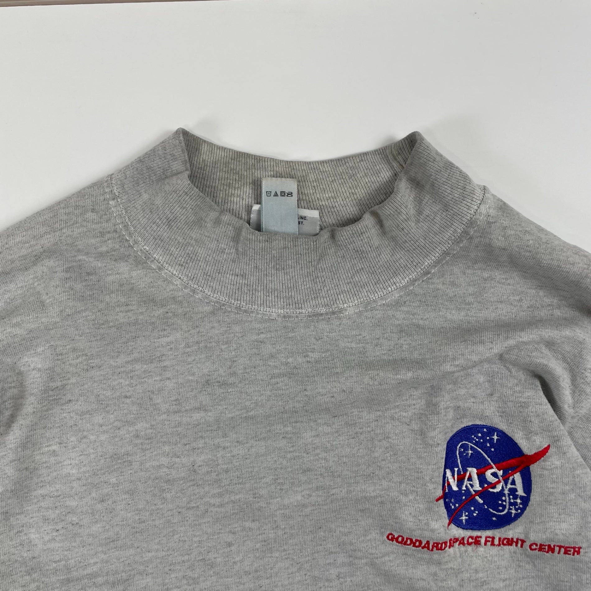 COTTON DELUXE / 「NASA」刺繍Tシャツ