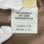 EMPORIO ARMANI / ヴィンテージ リネンMIXカラーレスジャケット 参考定価：150,000程度 SIZE:40