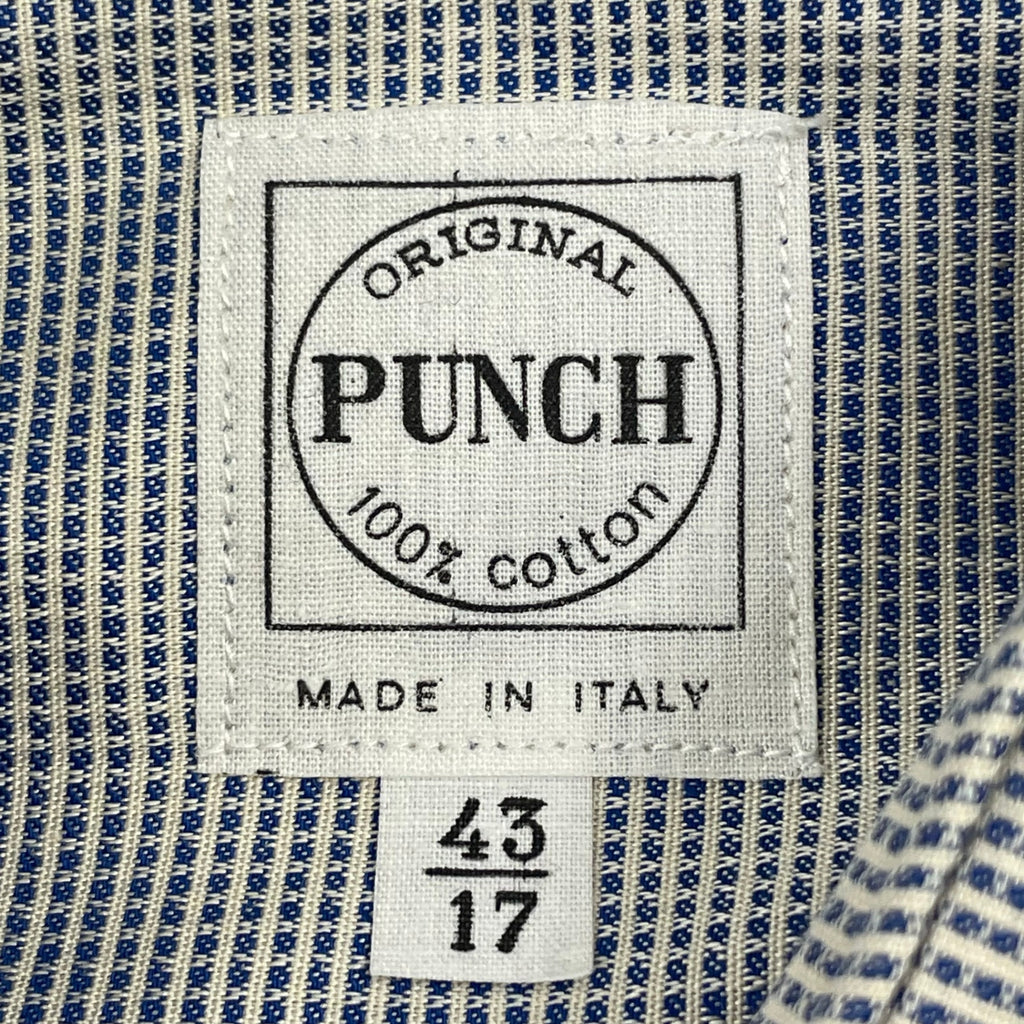 PUNCH / ロングポイントカラーシャツ  参考定価：32,000程度 SIZE:43