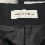 MAISON SPECIAL / ダブルウエストバナナ パンツ 参考定価：20,000+tax SIZE:38