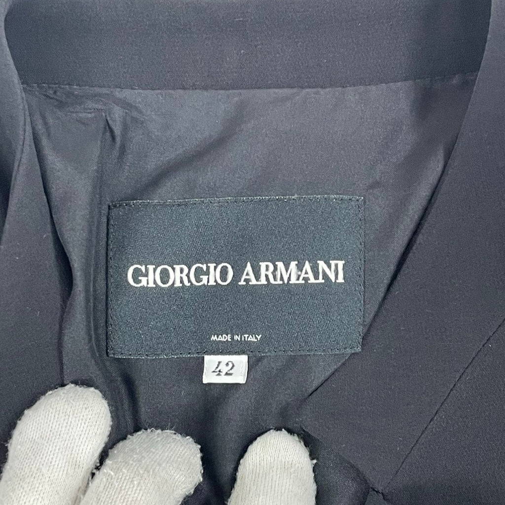 GIORGIO ARMANI / シルクデザインテーラード BORGO21製 参考定価：260,000程度 SIZE：42