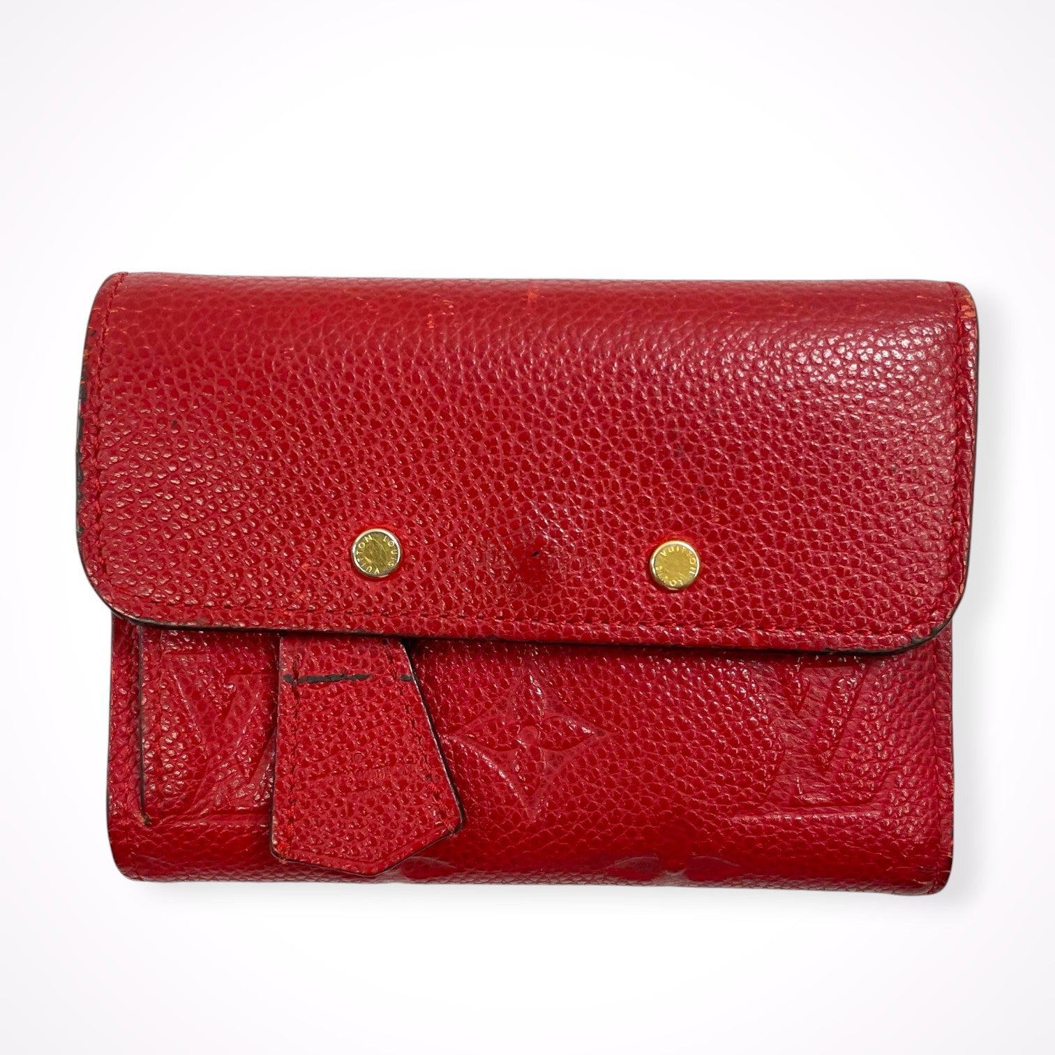 LOUIS VUITTON / ポンヌフ コンパクト スリーズ 購入レシート付 M62185 IN4186