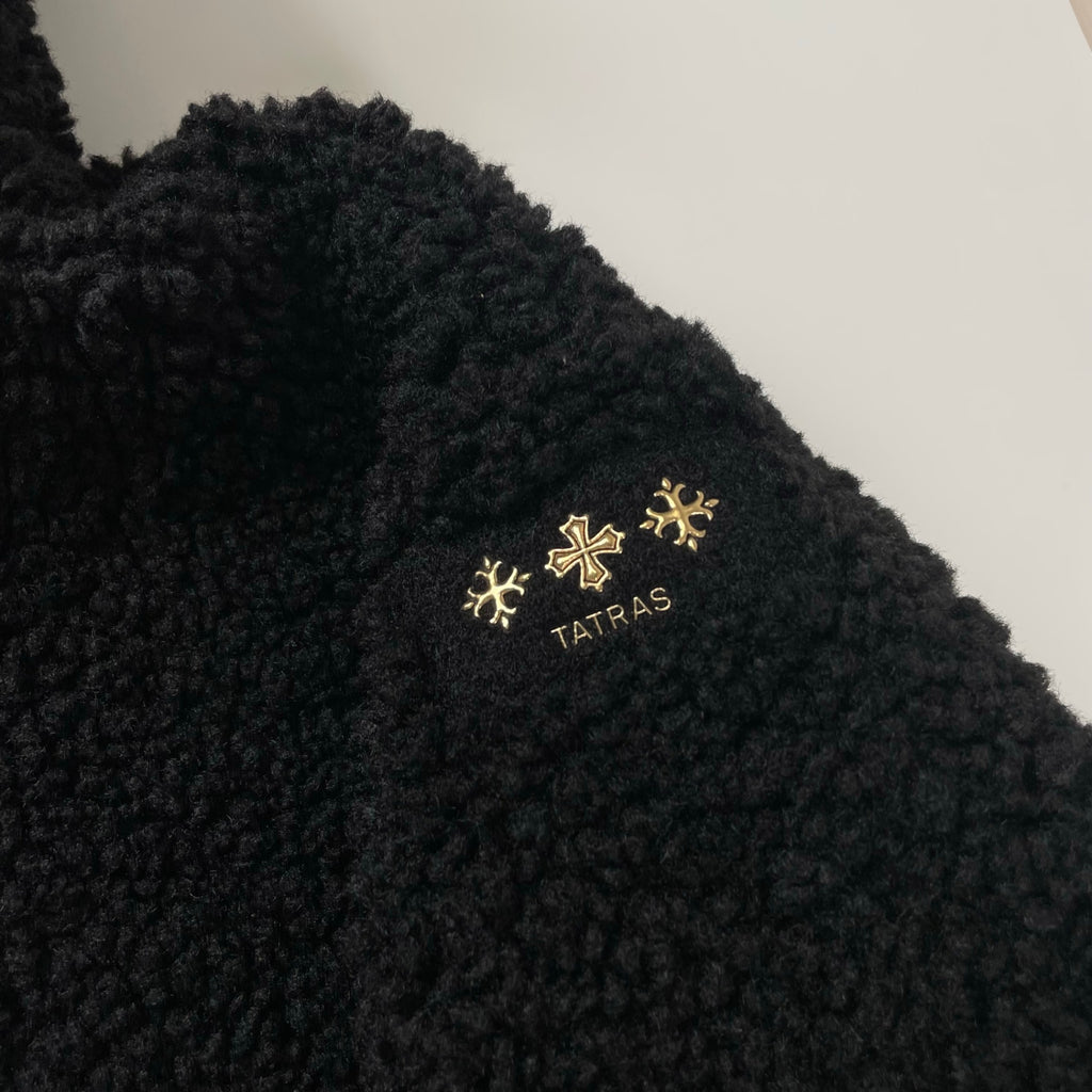 TATRAS タトラス / IPAMAボアブルゾン ブラック 参考定価：64,000+tax SIZE:01