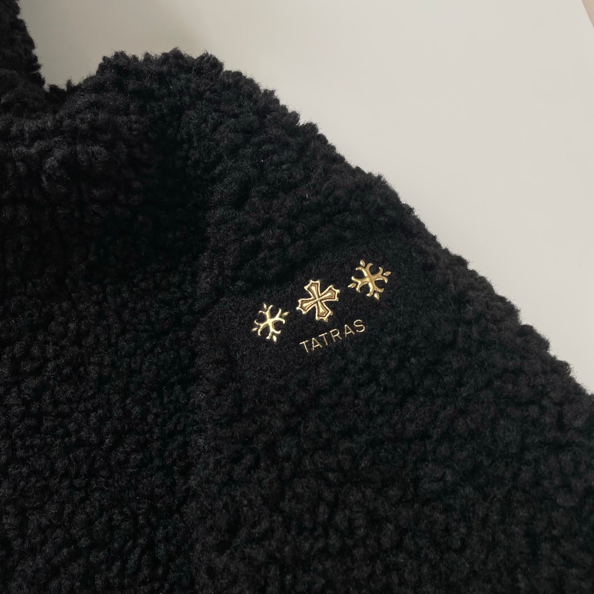 TATRAS タトラス / IPAMAボアブルゾン ブラック 参考定価：64,000+tax SIZE:01