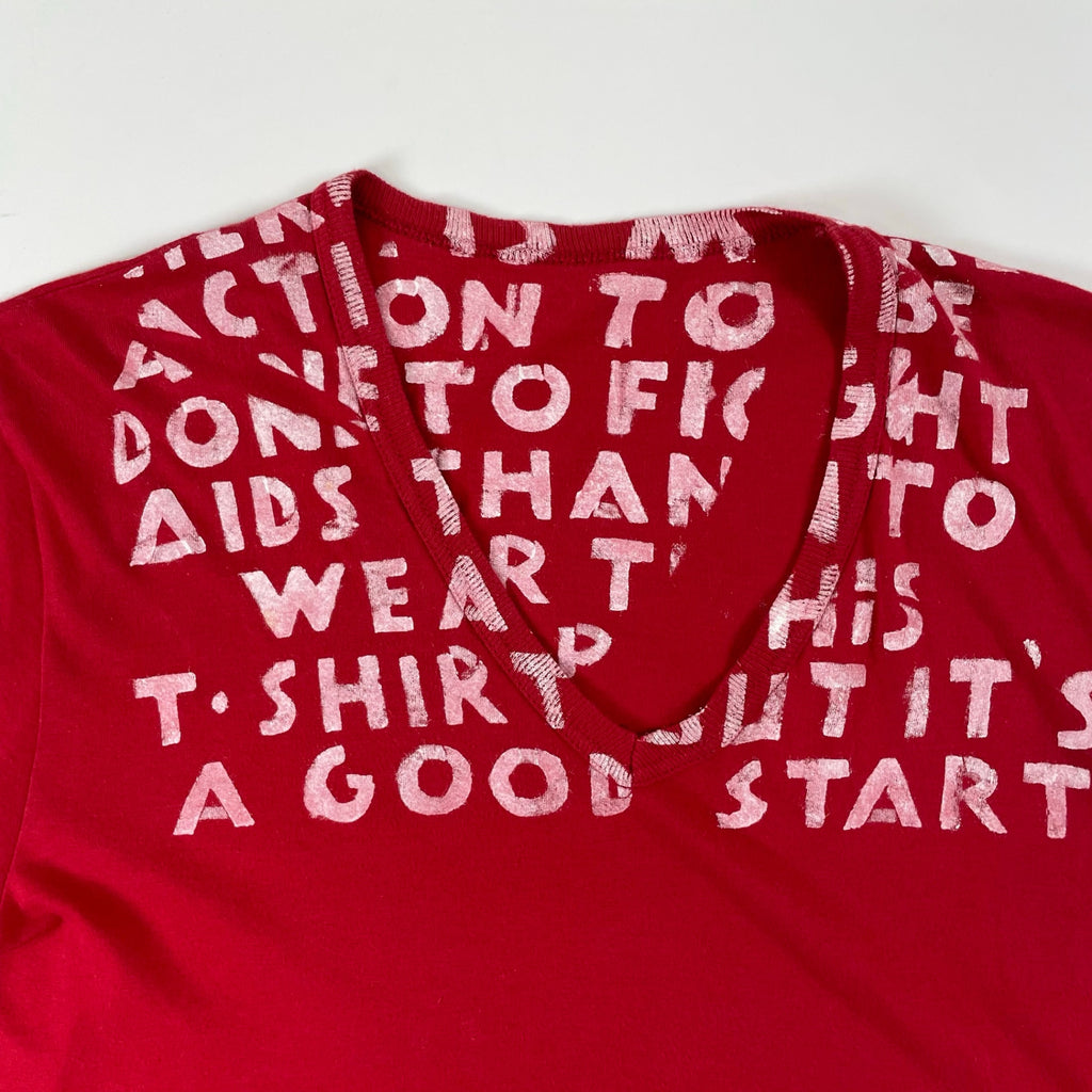 Maison Martin Margiela / 00SS オリゾンティ期 エイズTEE MISS DEANNA SIZE:M