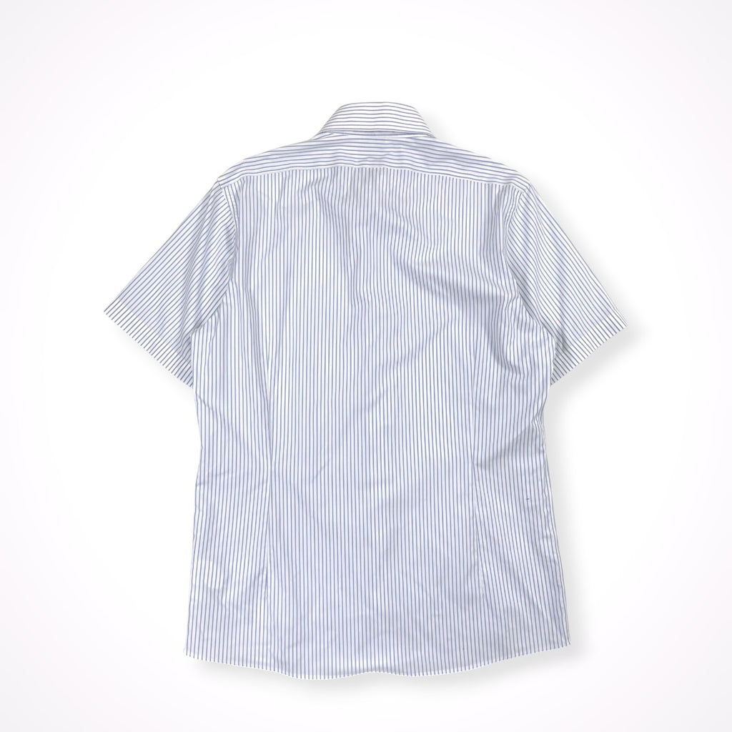 Brooks Brothers / 半袖ストライプシャツ 参考定価：16,000程度 SIZE:15 1/2(L程度)