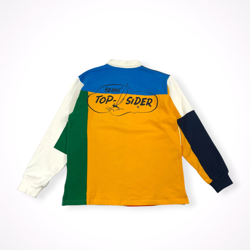 BEAMS PLUS × TOP SIDER / クレイジーパターンラガーシャツ タグ付 参考定価：22,000+tax SIZE:L