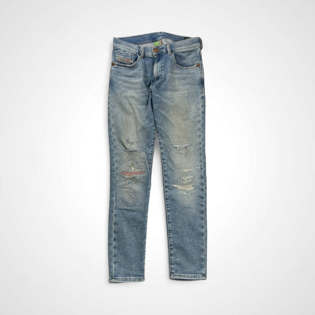 DIESEL ディーゼル / D-STRUKT JOGG デニムスウェットパンツ 069UU 参考定価：54,800 SIZE：28