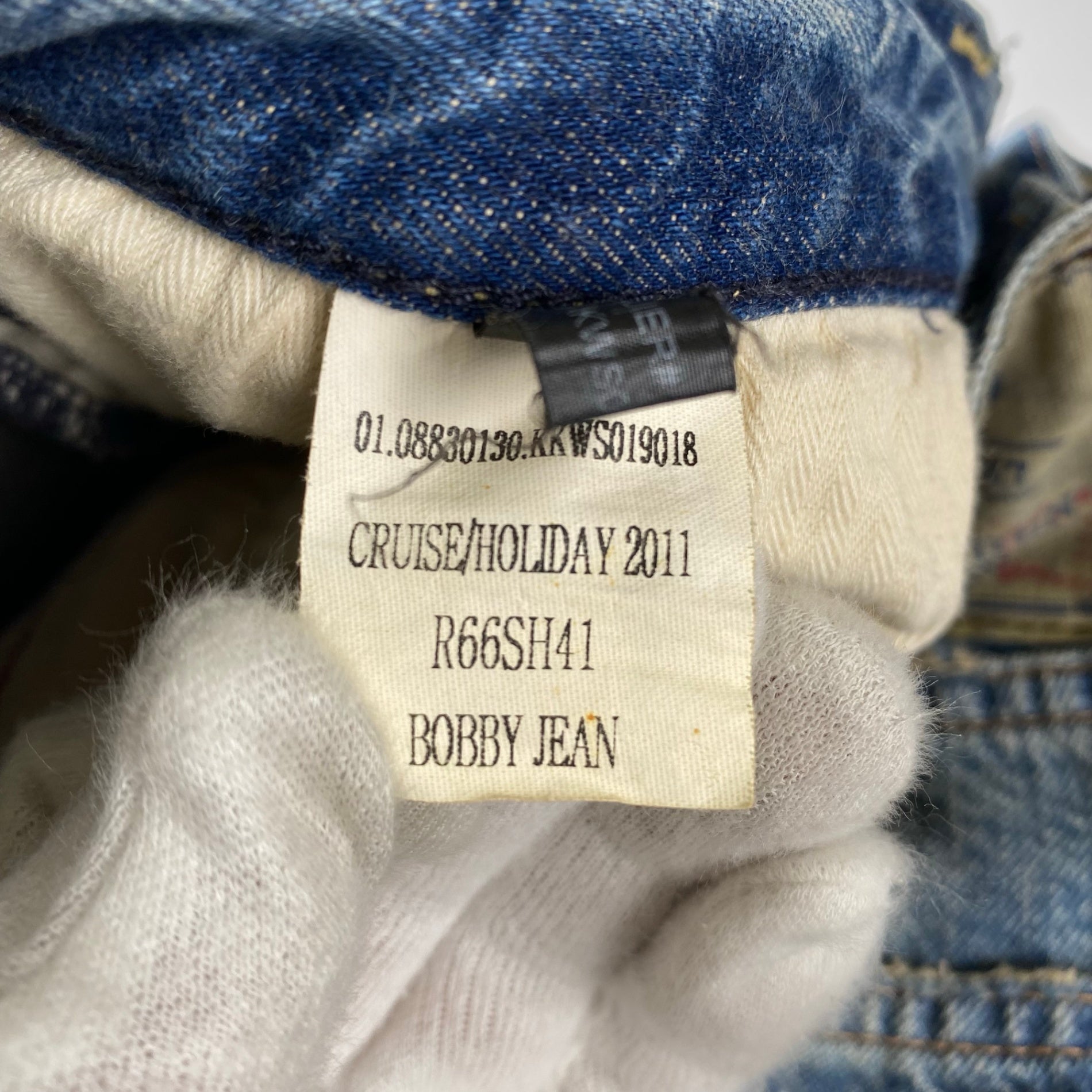 限定 POLO RALPH LAUREN ポロラルフローレン / BOBBY JEAN パッチワークデニム CRUISE/HOLIDAY2011 SIZE:W80cm