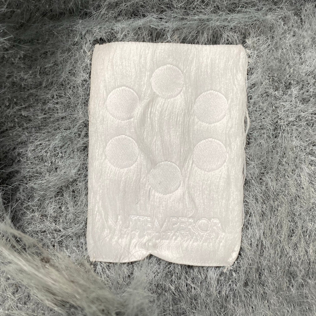 NUTEMPEROR ヌートエンペラー ナットエンペラー / Vegetable Project モヘアニット グレー SIZE：2