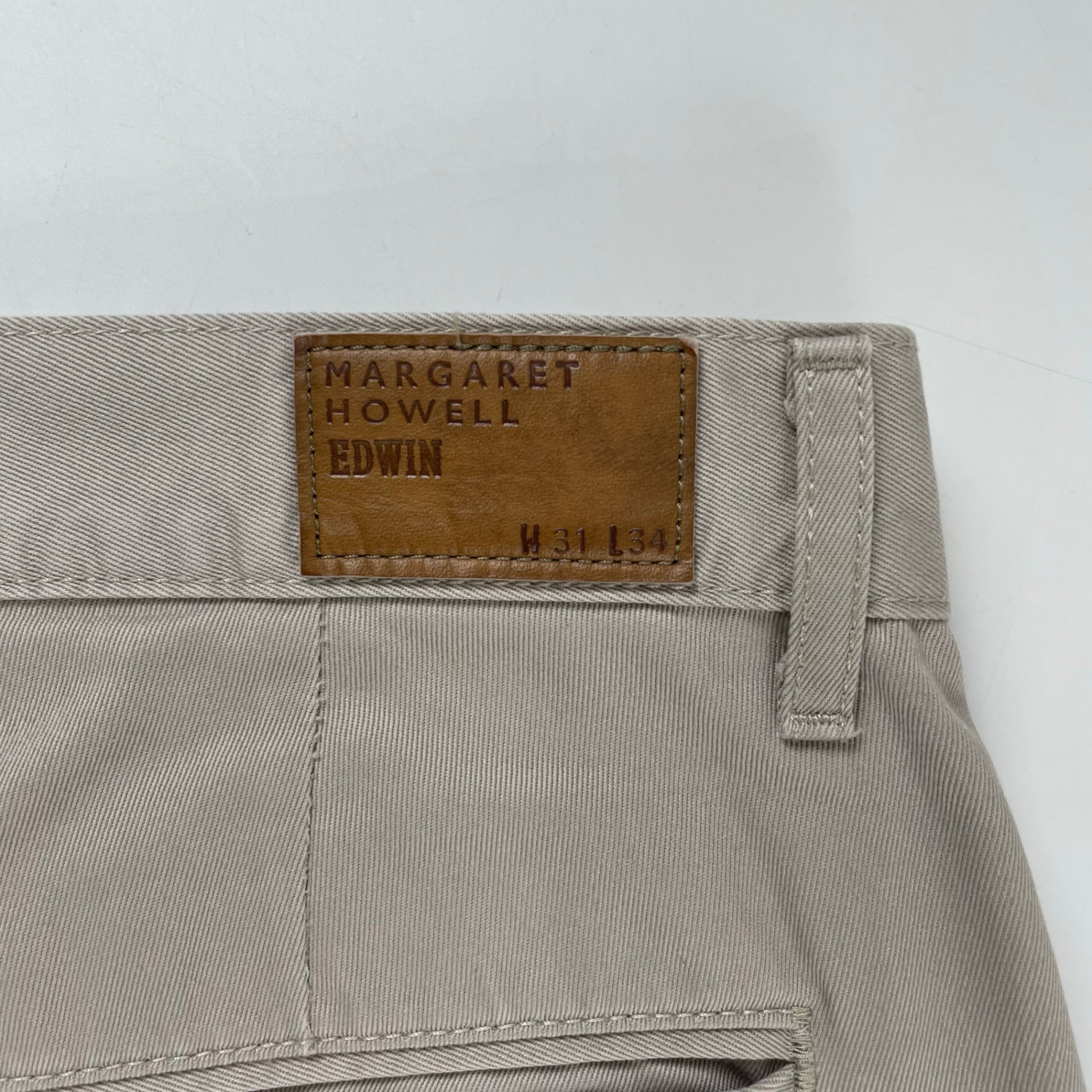 MARGARET HOWELL × EDWIN / 日本製 コラボチノパンツ SIZE:W31 L34