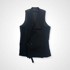 APOCRYPHA アポクリファ / Double Breasted Nylon Vest ラップベスト 参考定価：26,000+tax SIZE：1