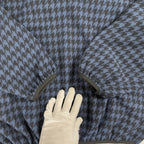 everyone / houndstooth snap pullover fleece 参考定価：32,000+tax SIZE:L