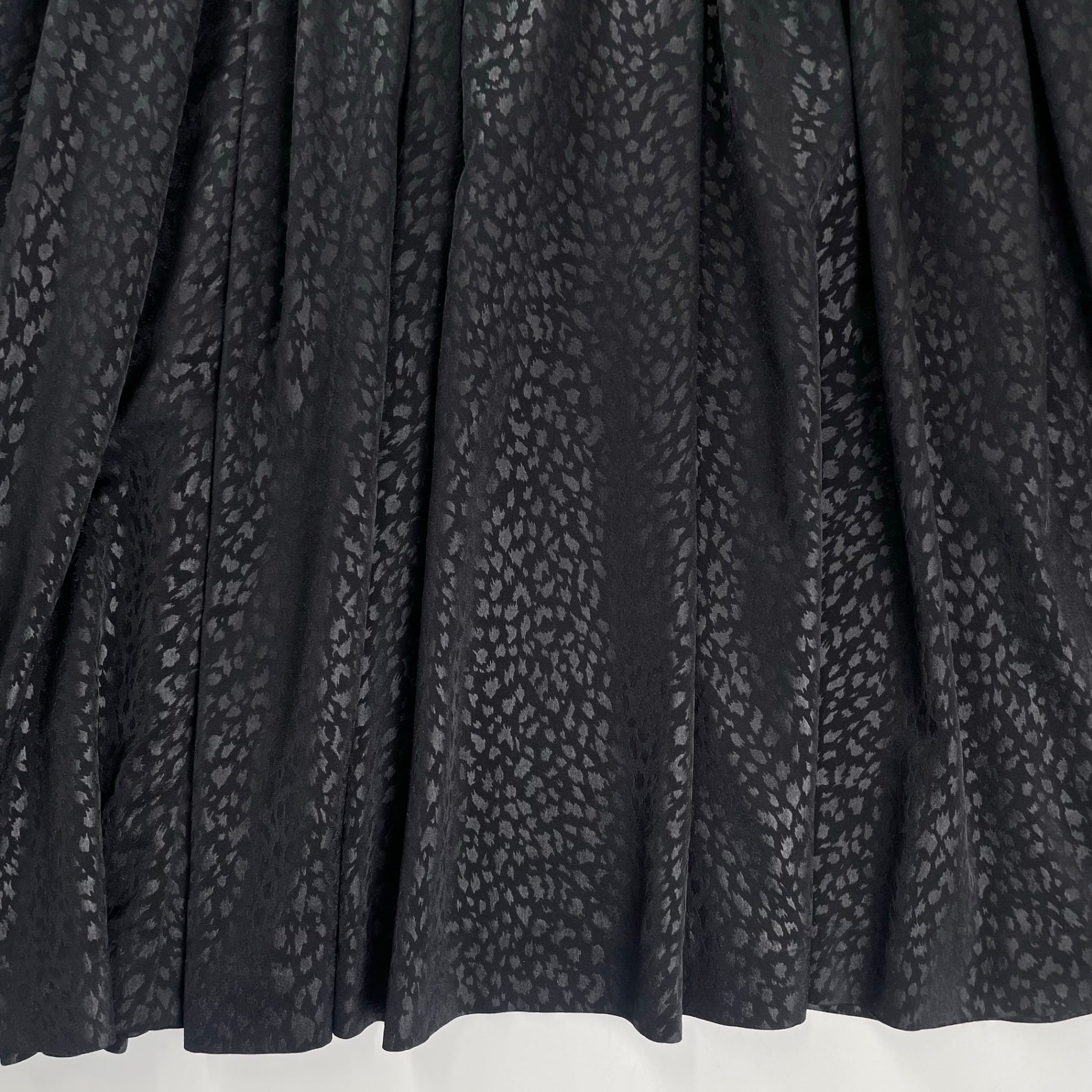 HYSTERICS ヒステリックス Hysteric Glamour ヒステリックグラマー / LEOPARD柄 タックスカート ブラック 参考定価：32,000+tax SIZE:M